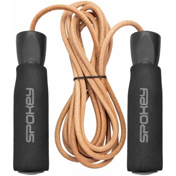 Spokey Quick Skip Leather coardă - imagine 2